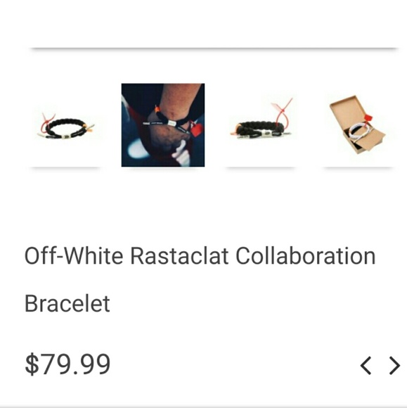 Off-White Collaberation with Rastaclat bracelet - Picture 6 of 8